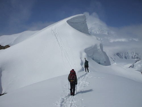 Nearing the summit