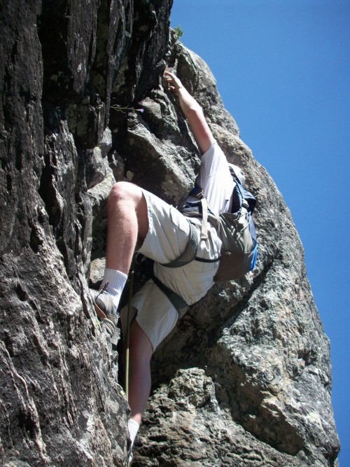Logan Climbing